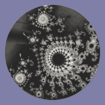 Dark Spirals Fractal stickers