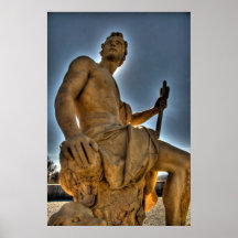 Dark Statue Print