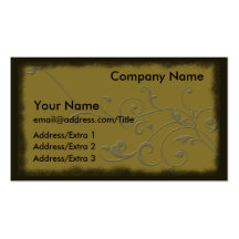 Dark Swirl Business Card