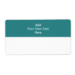 Dark teal with white area and text. labels