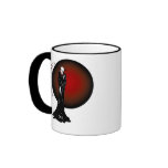 Dark Thoughts Illustration Coffee Mug