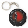 Dark Thoughts Illustration Keychains