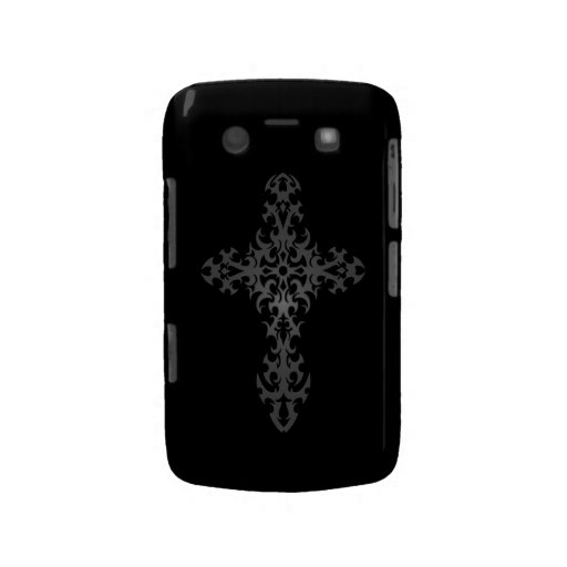 Dark Tribal Gothic Cross Case-Mate Blackberry Case