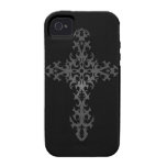 Dark Tribal Gothic Cross Case-Mate iPhone 4 Cover