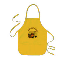 Dark Truck Driver Girl Aprons