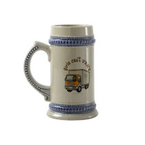 Dark Truck Driver Girl Mug