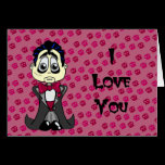 Dark Valentine I love you cards