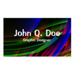 Dark Waves Business Card Template