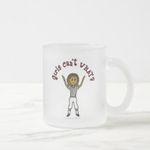 Dark Woman Football Referee Mug