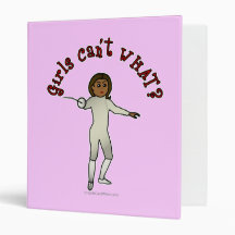 Dark Womens Fencing Binders