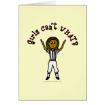 Dark Womens Football Referee Card