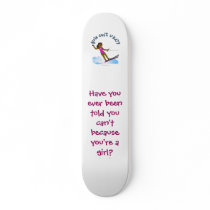 Dark Womens Water Skiing Skate Deck