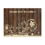 Dark Wood RSVP Postcard