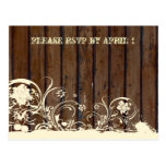 Dark Wood RSVP Postcard