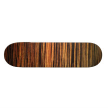 Dark Wood Veneer Skate Board