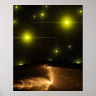 Dark World -2009 Poster by Teknowizard