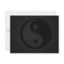 Dark Yin and Yank - Yin Yang Custom Invitation
