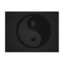 Dark Yin and Yank - Yin Yang Post Cards