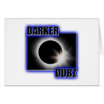 DARKER DUBZ blue Dubstep Dub Card