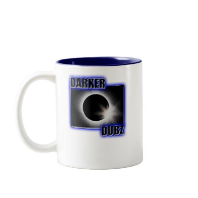 DARKER DUBZ blue Dubstep Dub Coffee Mugs by dubsteptshirts