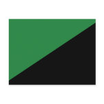 Darker Green And Black, Colombia Political Postcard