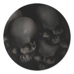 Darkness Fallz Round Stickers