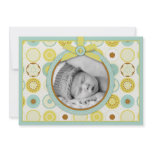 Darling Baby Toes Announcement Card