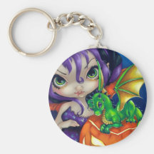 "Darling Dragonling II" Keychain