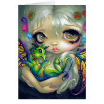 "Darling Dragonling IV" Greeting Card