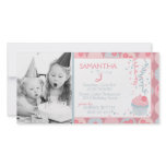 Darling Girl Invitation Photo Card