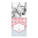 Darling Girl Invitation Tall Card
