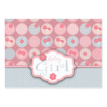 Darling Girl Reminder Notecard Business Card Template