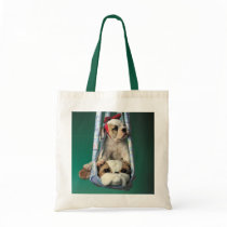 Darling Little Bulldog Puppy Canvas Bags