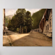 Darralde Gardens and Pić du Ger, Eaux Bonn Posters
