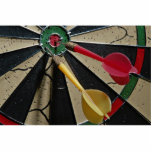 Dart board game photo cut outs