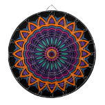 DART Mandala - Flower Dartboard With Darts