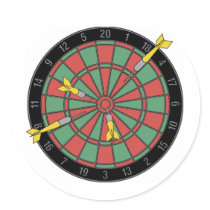 Dartboard Sticker