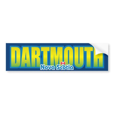 Dartmouth Bumper Bumper Sticker by TurnRight