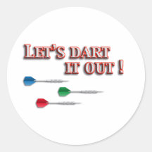 Darts Aufkleber