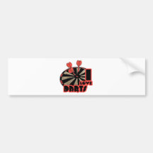 Darts iGuide Sixes Bumper Sticker