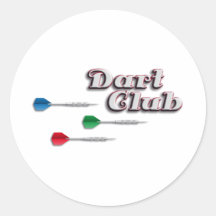 Darts Runde Sticker