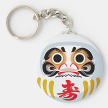 Daruma Doll Key Chain