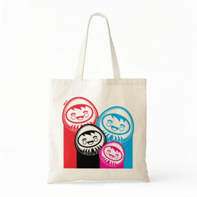 Daruma Tote Bag by Roycie124