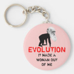 Darwin evolution keychain