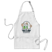 Darwin Is My Homeboy (Full Colour) Apron