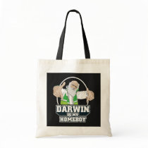 Darwin Is My Homeboy (Full Colour) Canvas Bags
