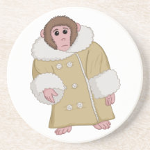 Darwin the Ikea Monkey Drink Coaster