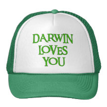 Darwin vous aime casquettes de camionneur