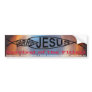 Darwin vs. Jesus bumper sticker