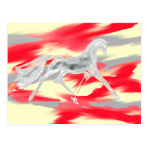 "Das Pferd" ~ Deco Postcard